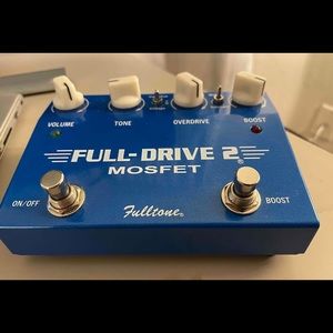 Fulltone Full-Drive Overdrive/Boost Guitar Pedal